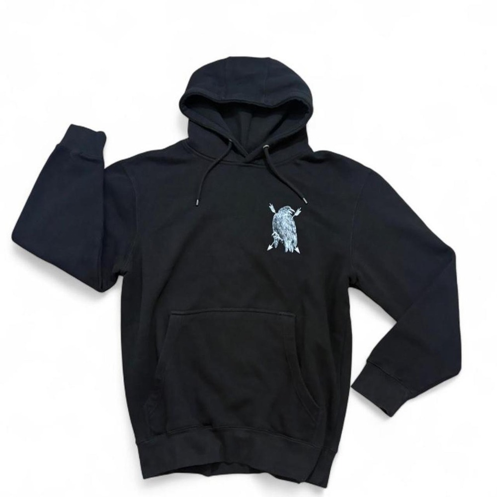 Mortus Viventi "The End" Tarot Hoodie Donnie Darko Frank the Bunny Alt Goth M